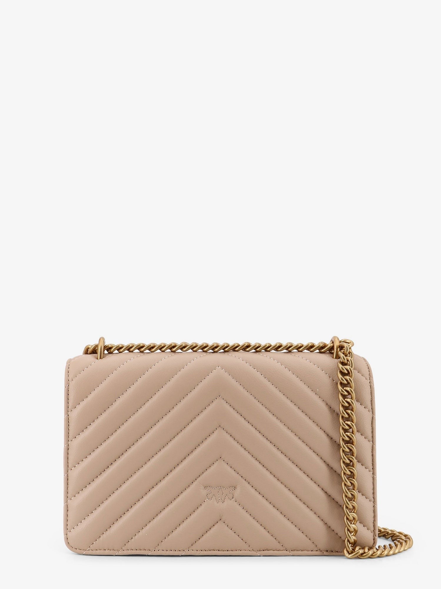 Pinko - Woman - Beige - Crossbody Bag