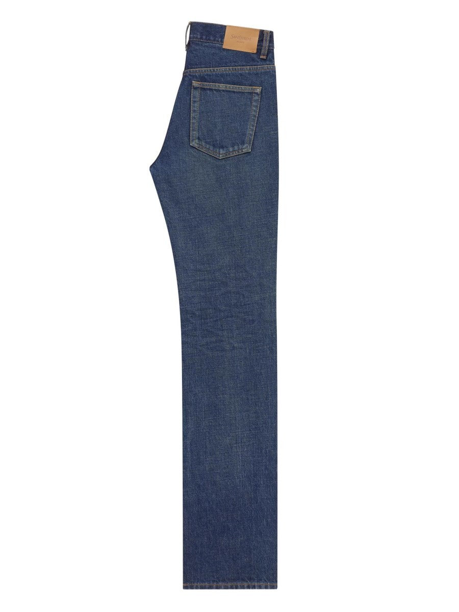 Saint Laurent - Woman - Blue - Jeans