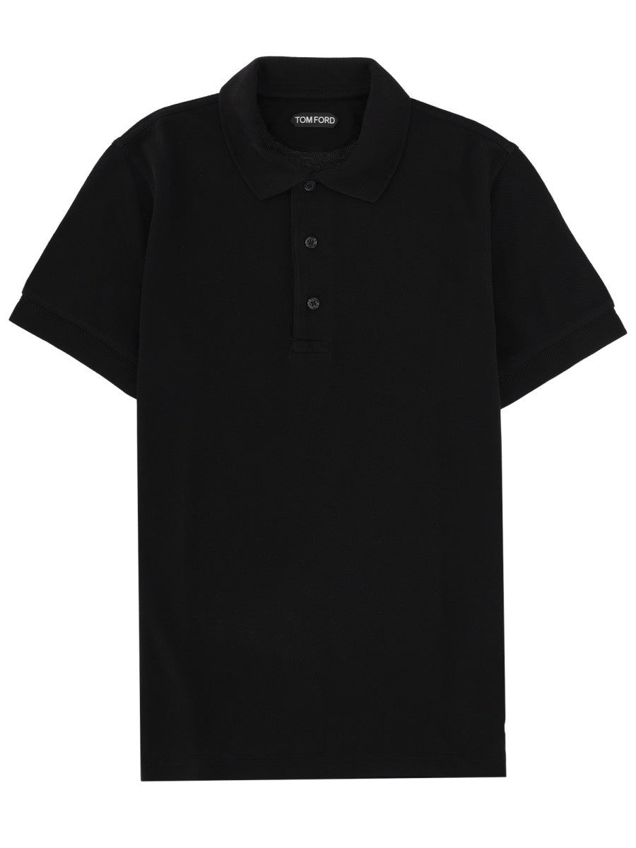 TOM FORD - Man - Black - Polo Shirt