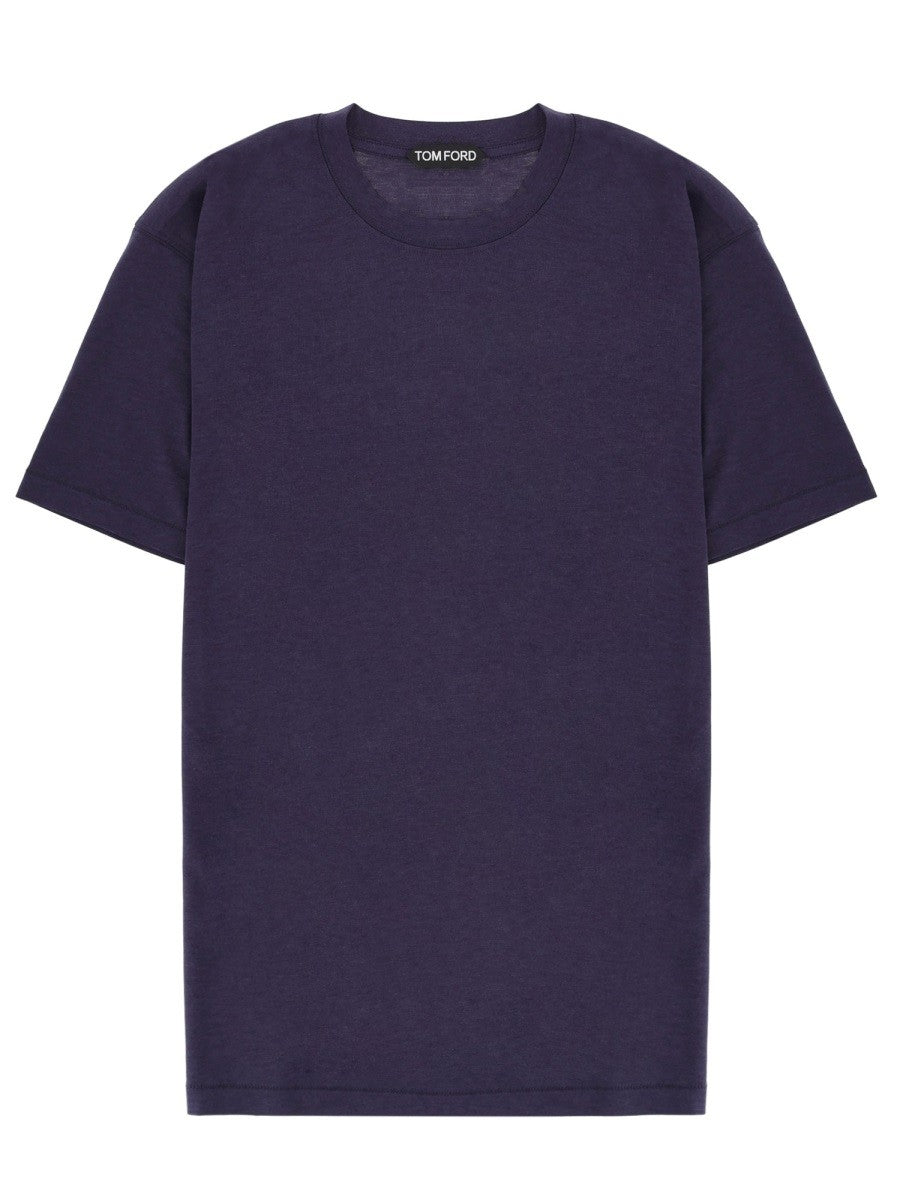TOM FORD - Man - Blue - T-shirt