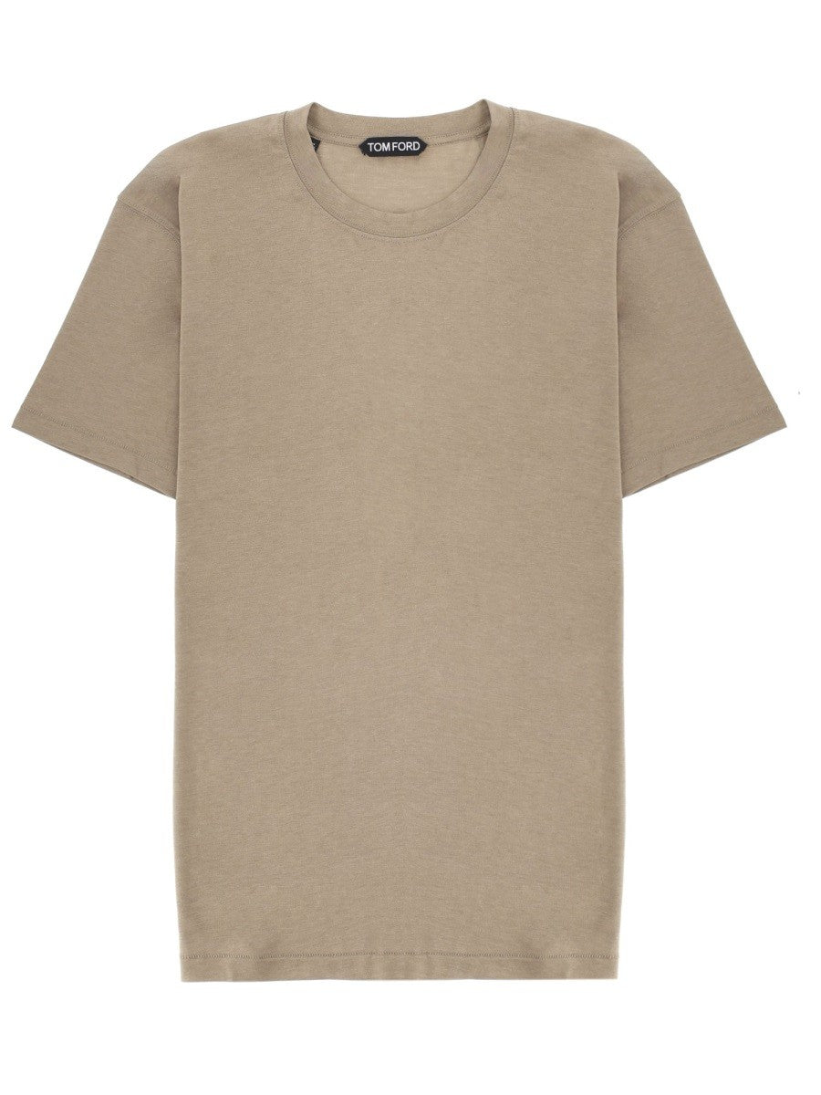 TOM FORD - Man - Green - T-shirt