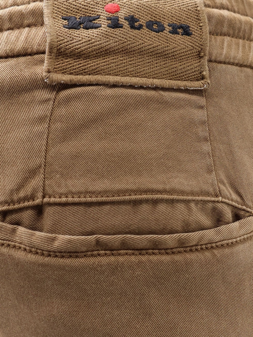 KITON CIRO PAONE - Man - Brown - Pants