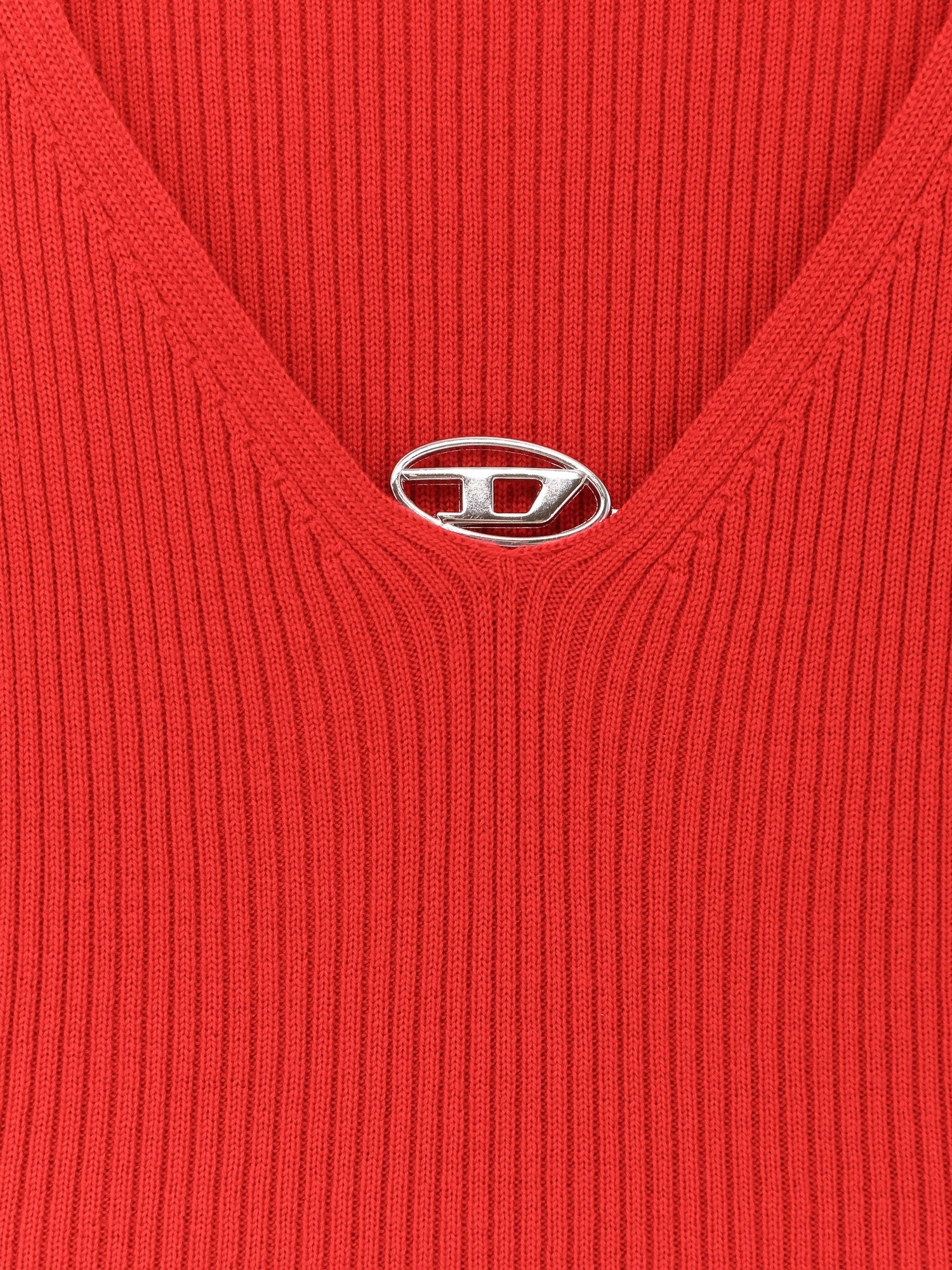 Diesel - Woman - Red - Knit Sweater