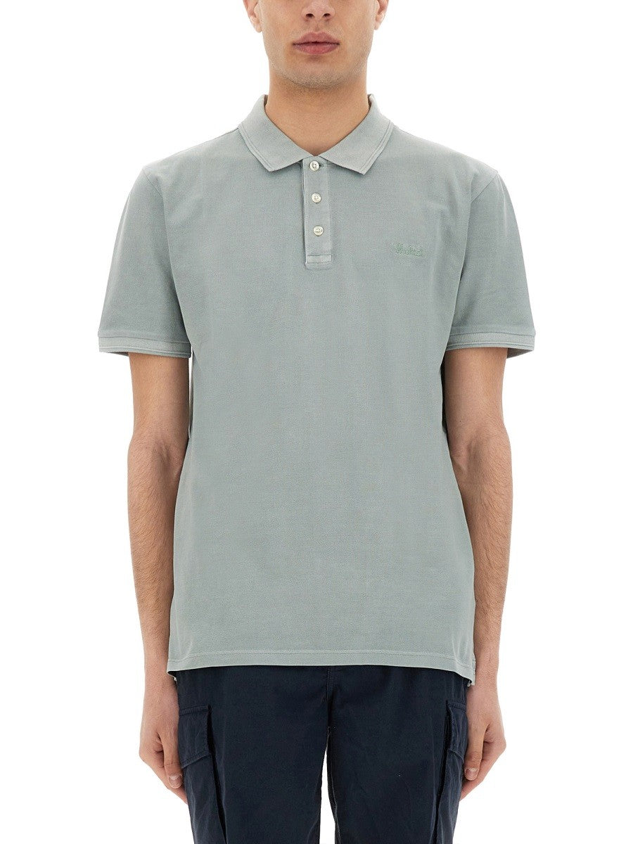 Woolrich - Man - Green - Polo Shirts