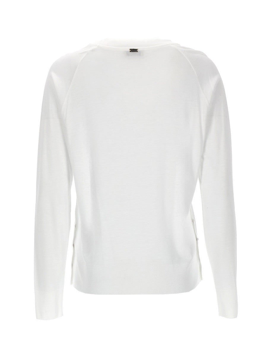 Herno - Woman - White - Sweater