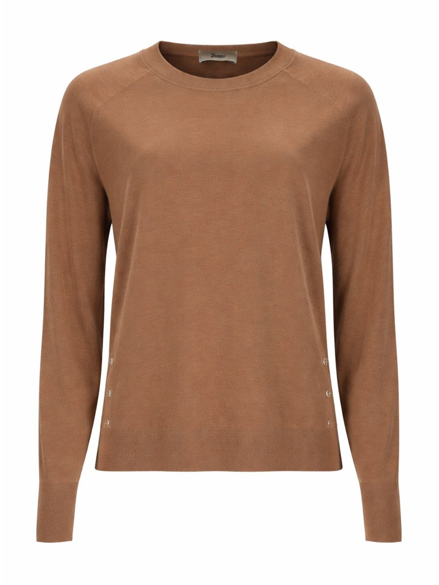 Herno - Woman - Beige - Sweater