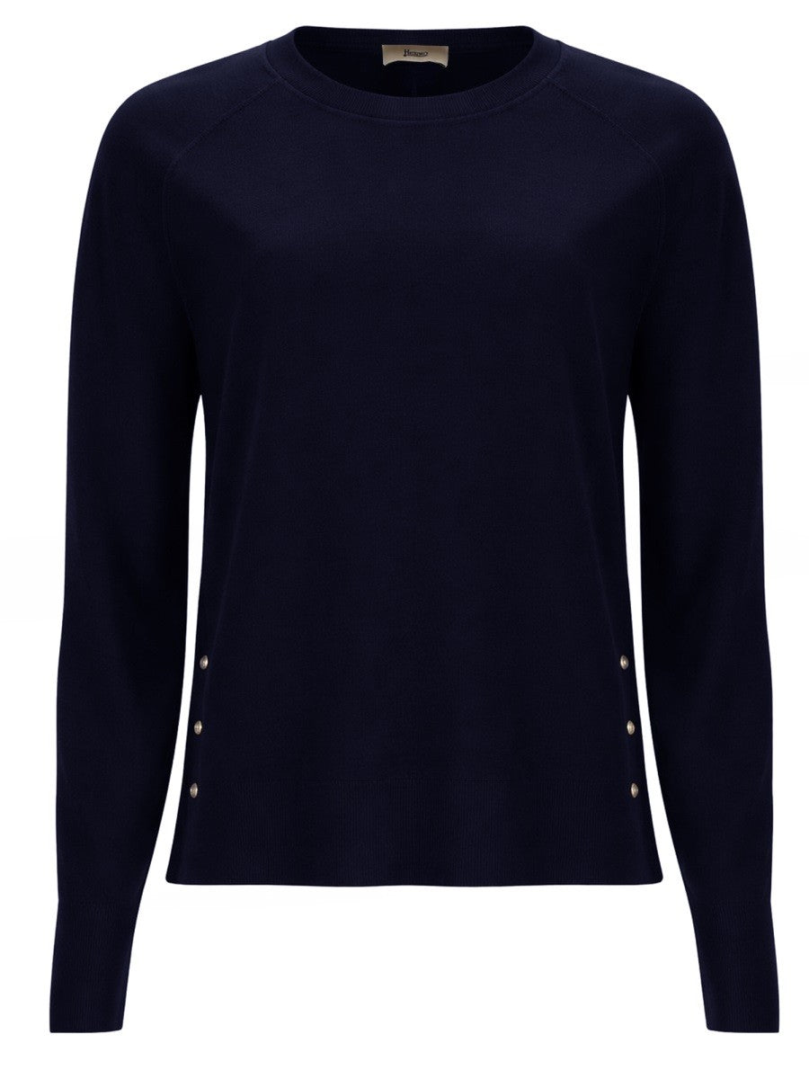 Herno - Woman - Blue - Sweater