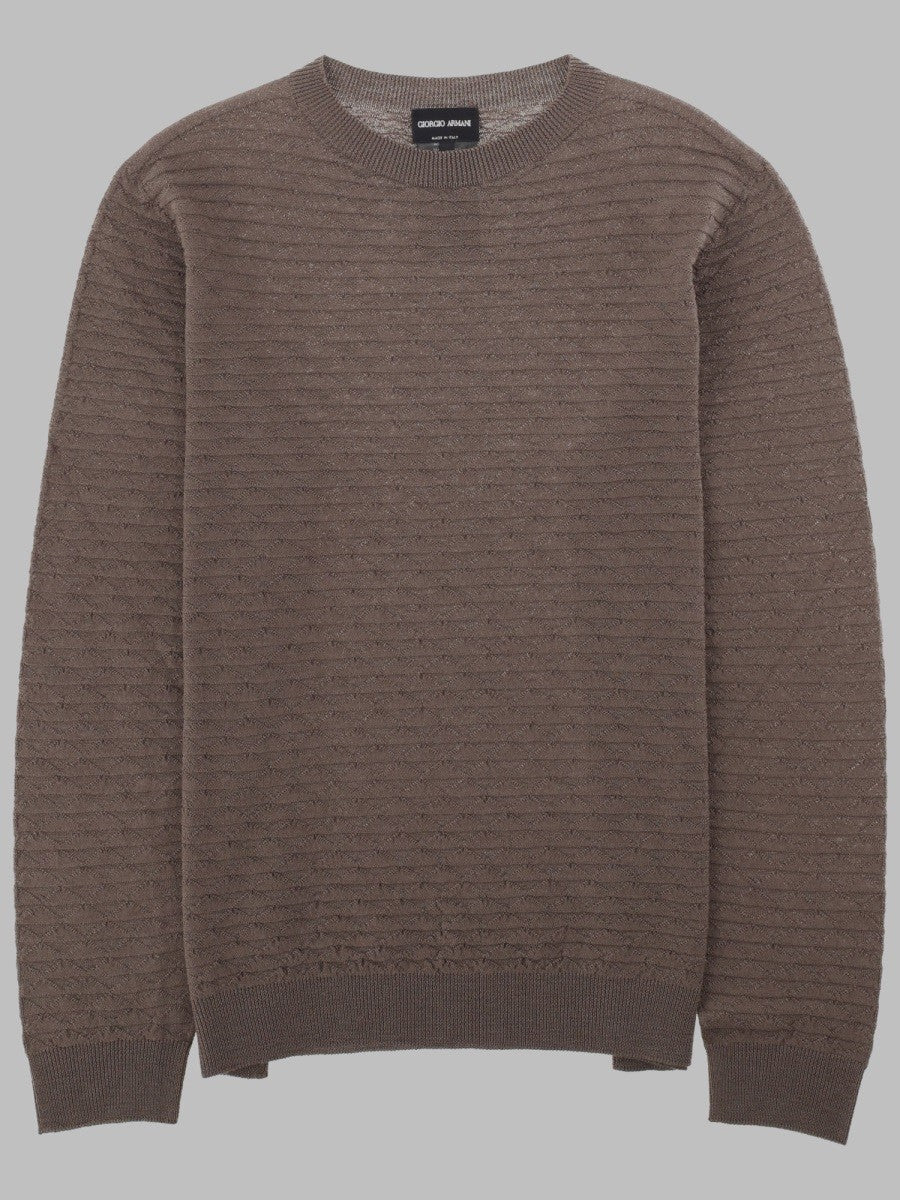 Giorgio Armani - Man - Beige - Sweater