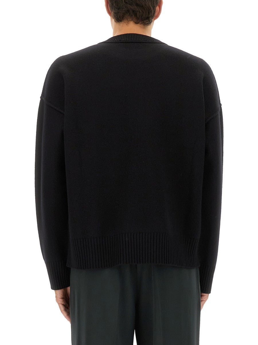 AMI PARIS - Unisex - Black - Sweater