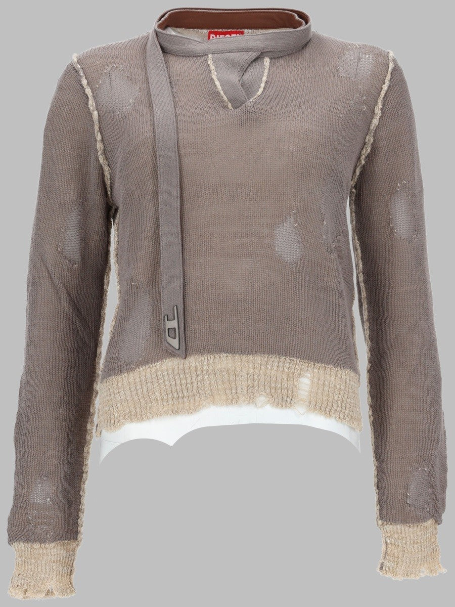 Diesel - Woman - Grey - Sweater