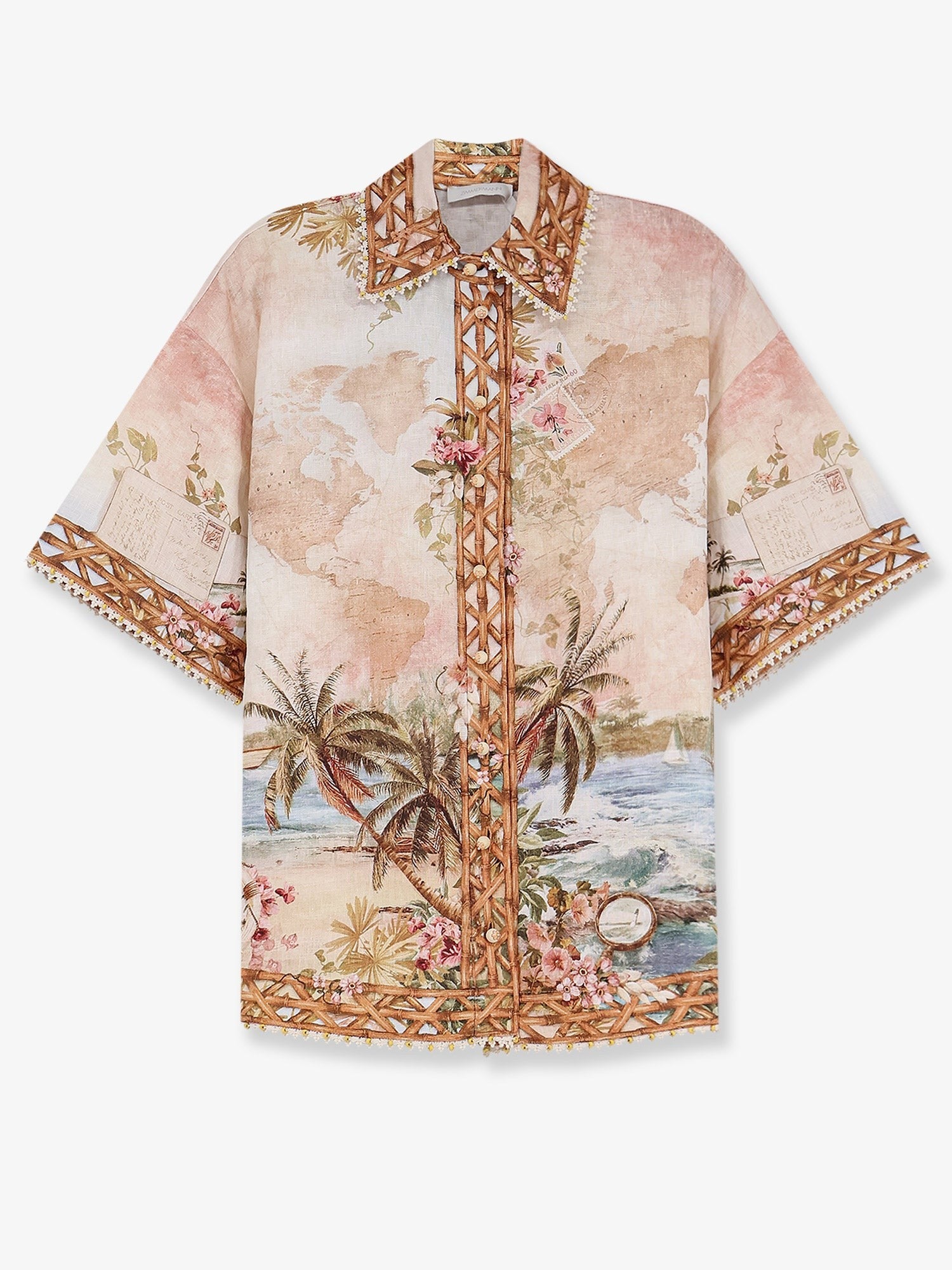 ZIMMERMANN - Woman - Beige - Shirt