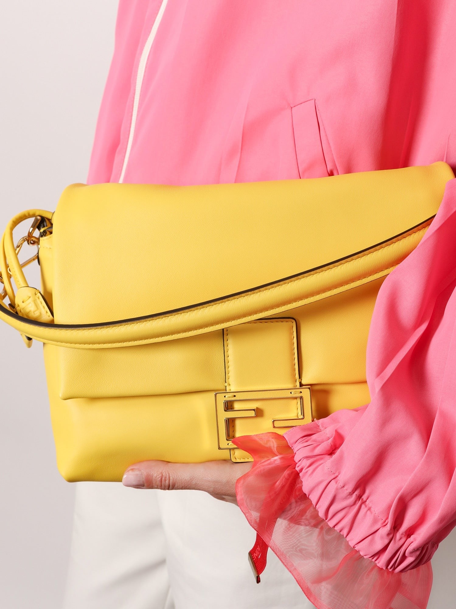 Fendi - Woman - Yellow - Crossbody Bag