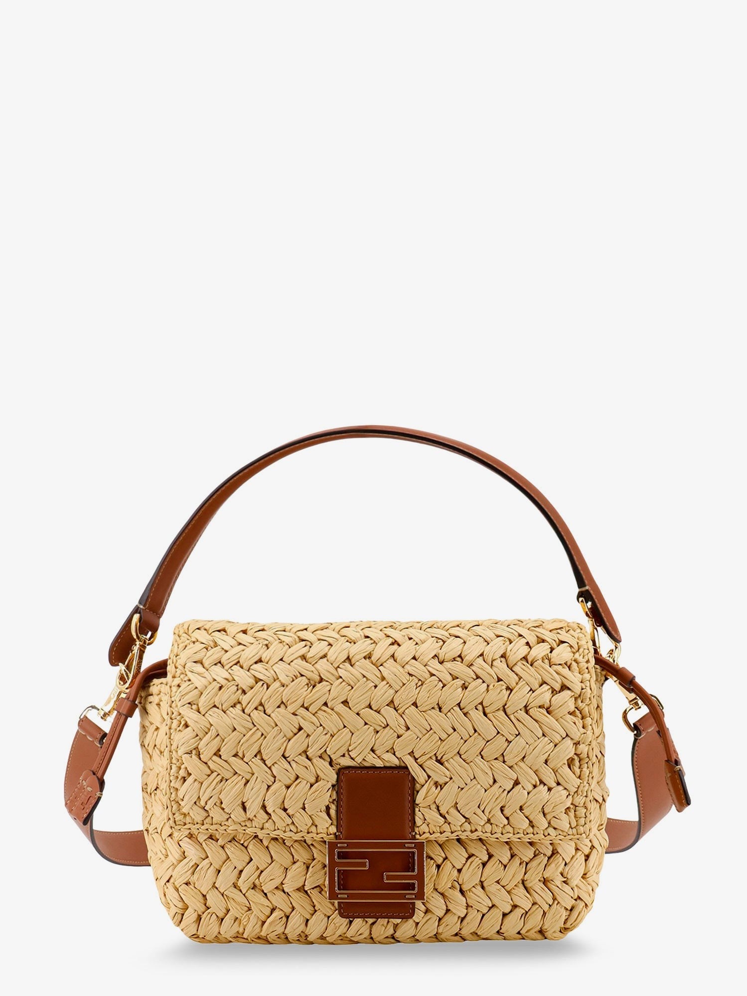 Fendi - Woman - Beige - Crossbody Bag