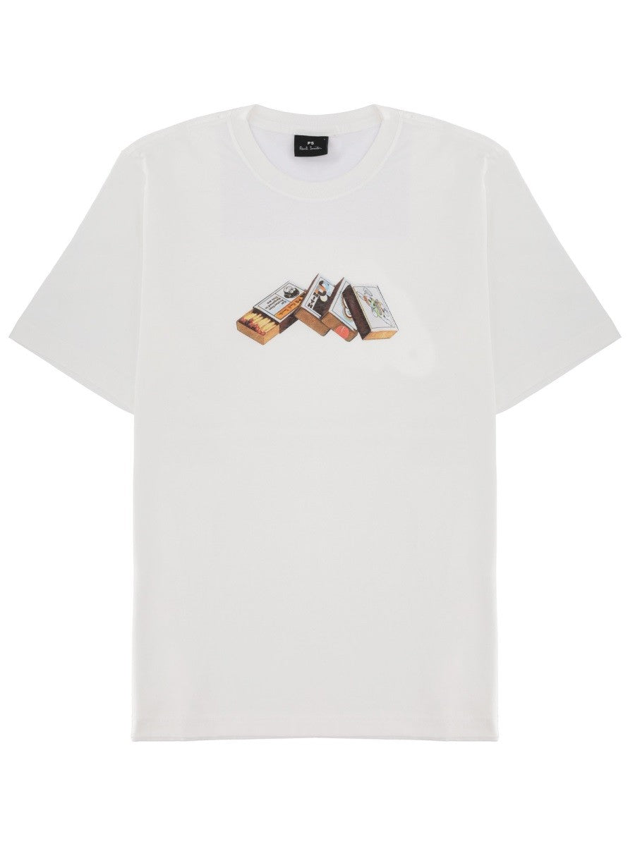 PS BY PAUL SMITH - Man - White - T-shirt