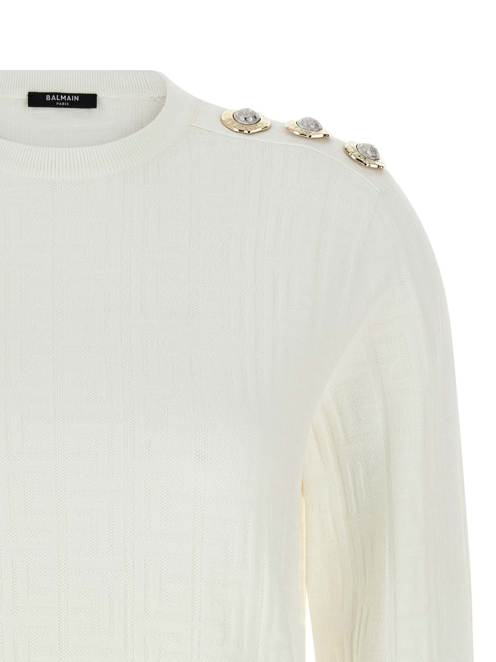 Balmain - nan - White - Sweater