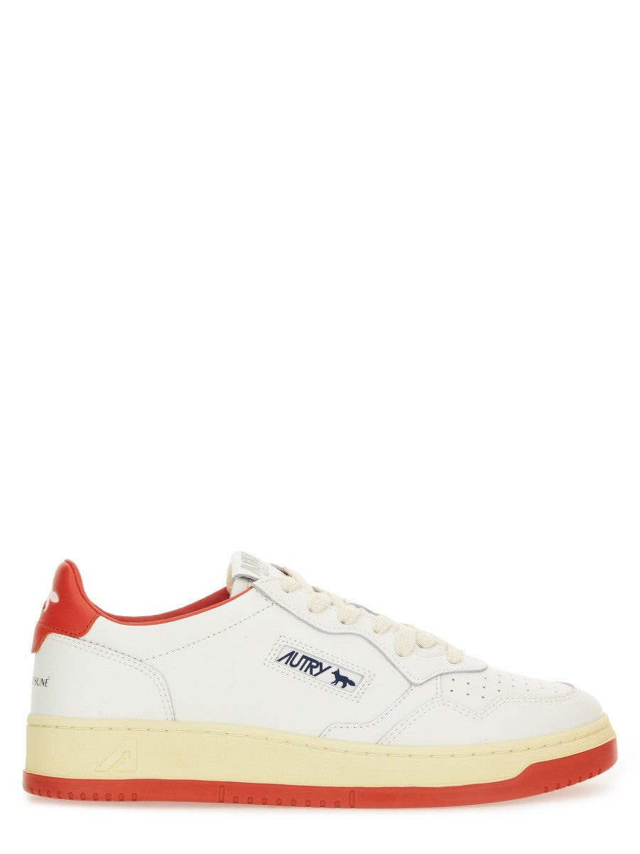 AUTRY X MAISON KITSUNÉ - Woman - White - Sneaker