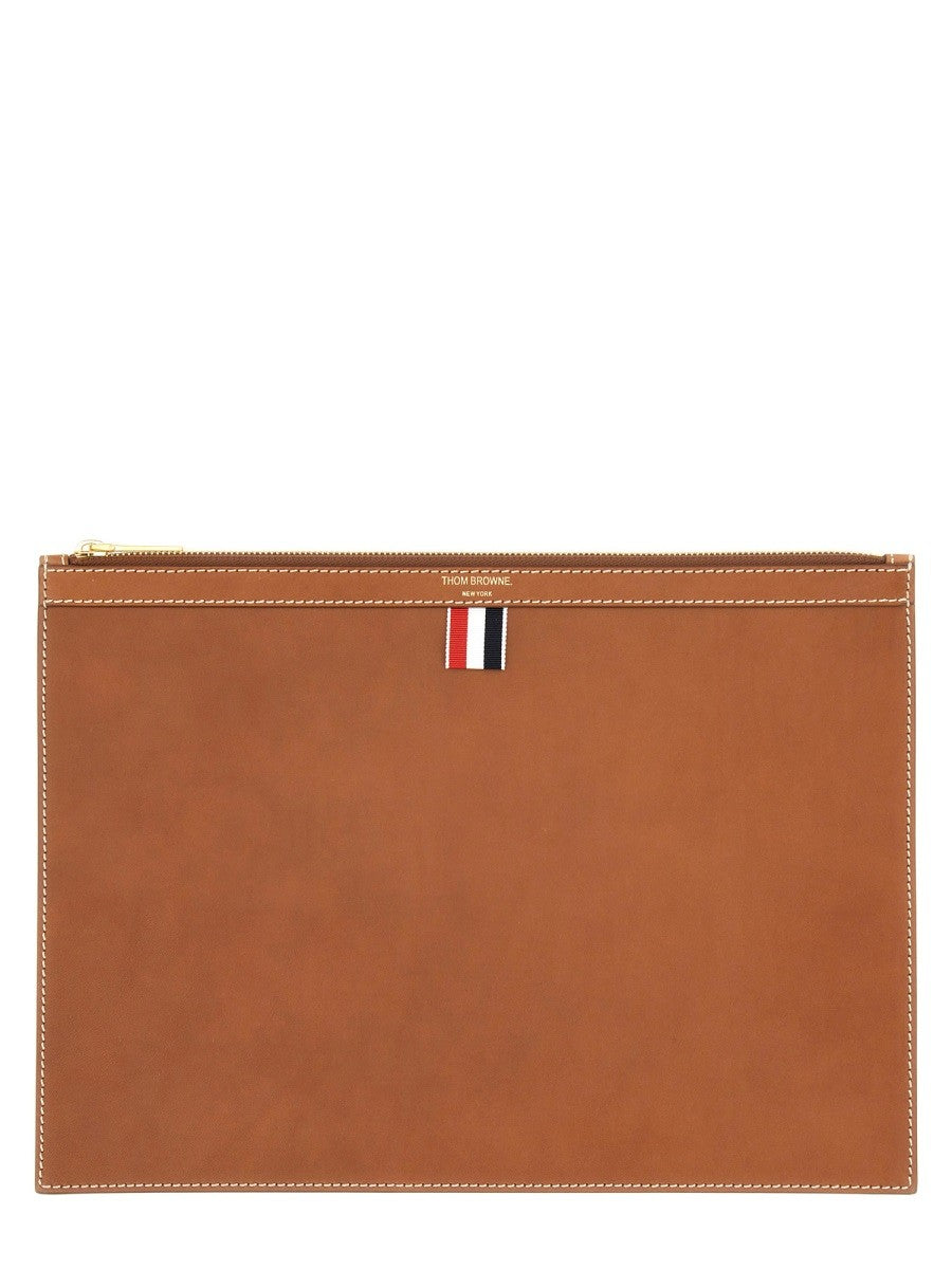 THOM BROWNE - Man - Brown - Wallet