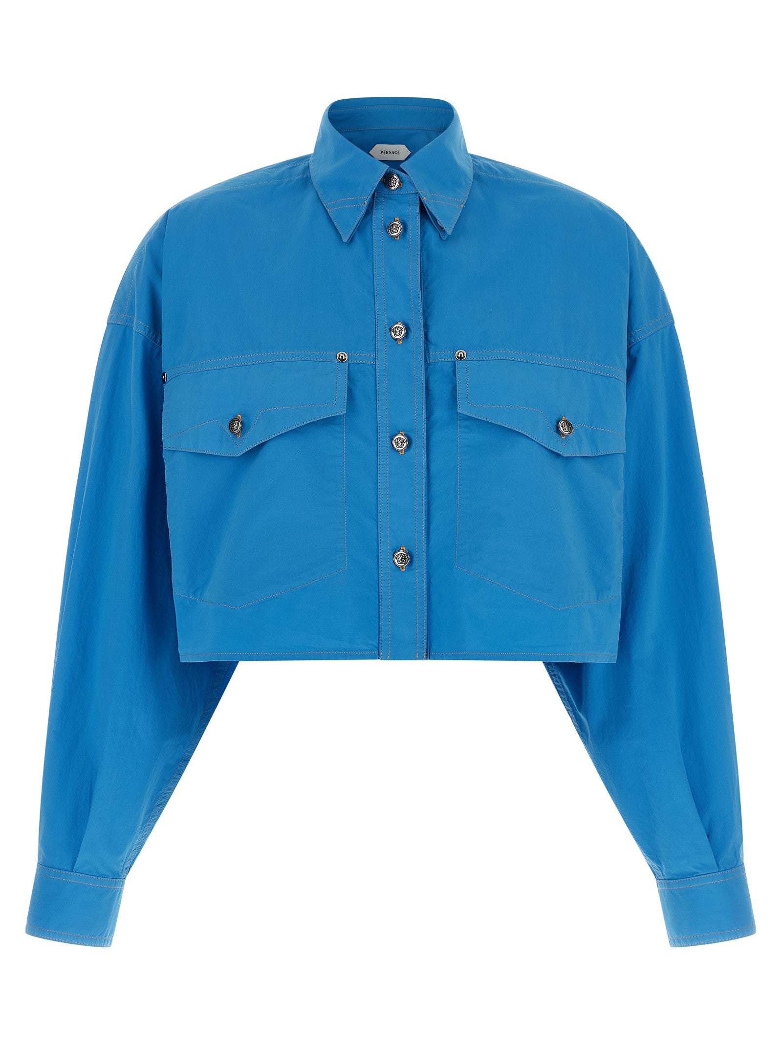 Versace - nan - Blue - Shirt
