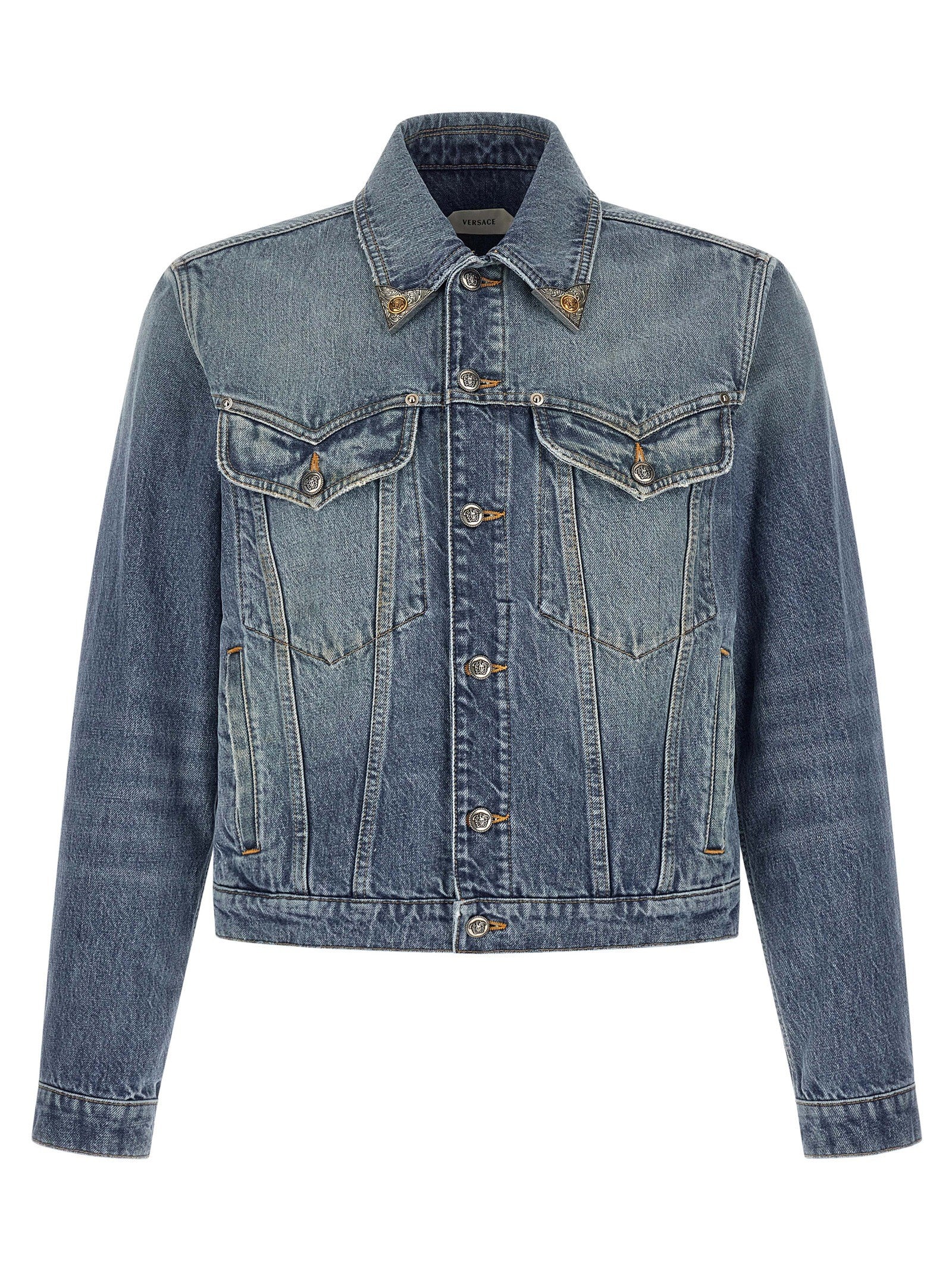 Versace - nan - Blue - Jacket