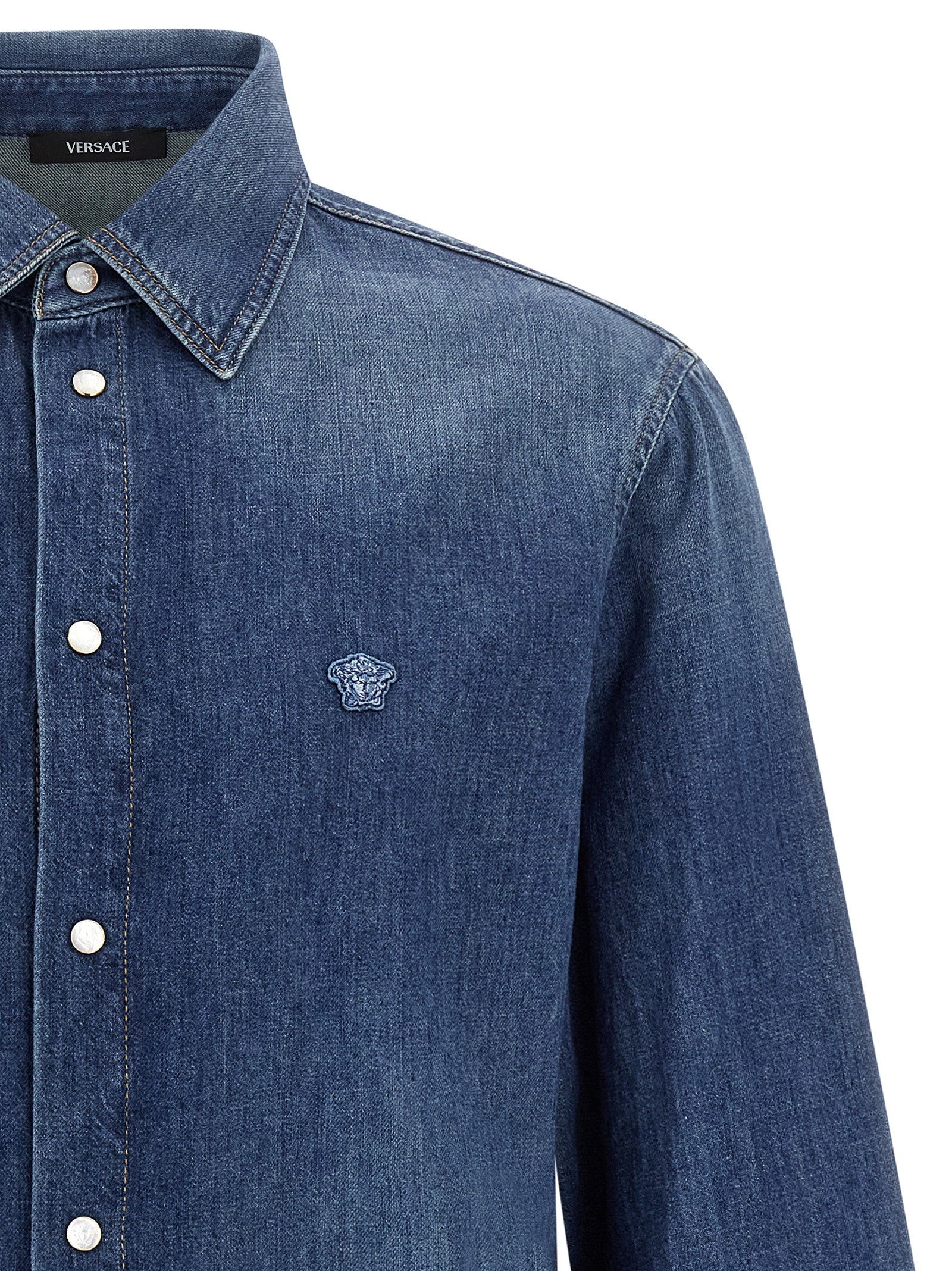 Versace - nan - Blue - Shirt