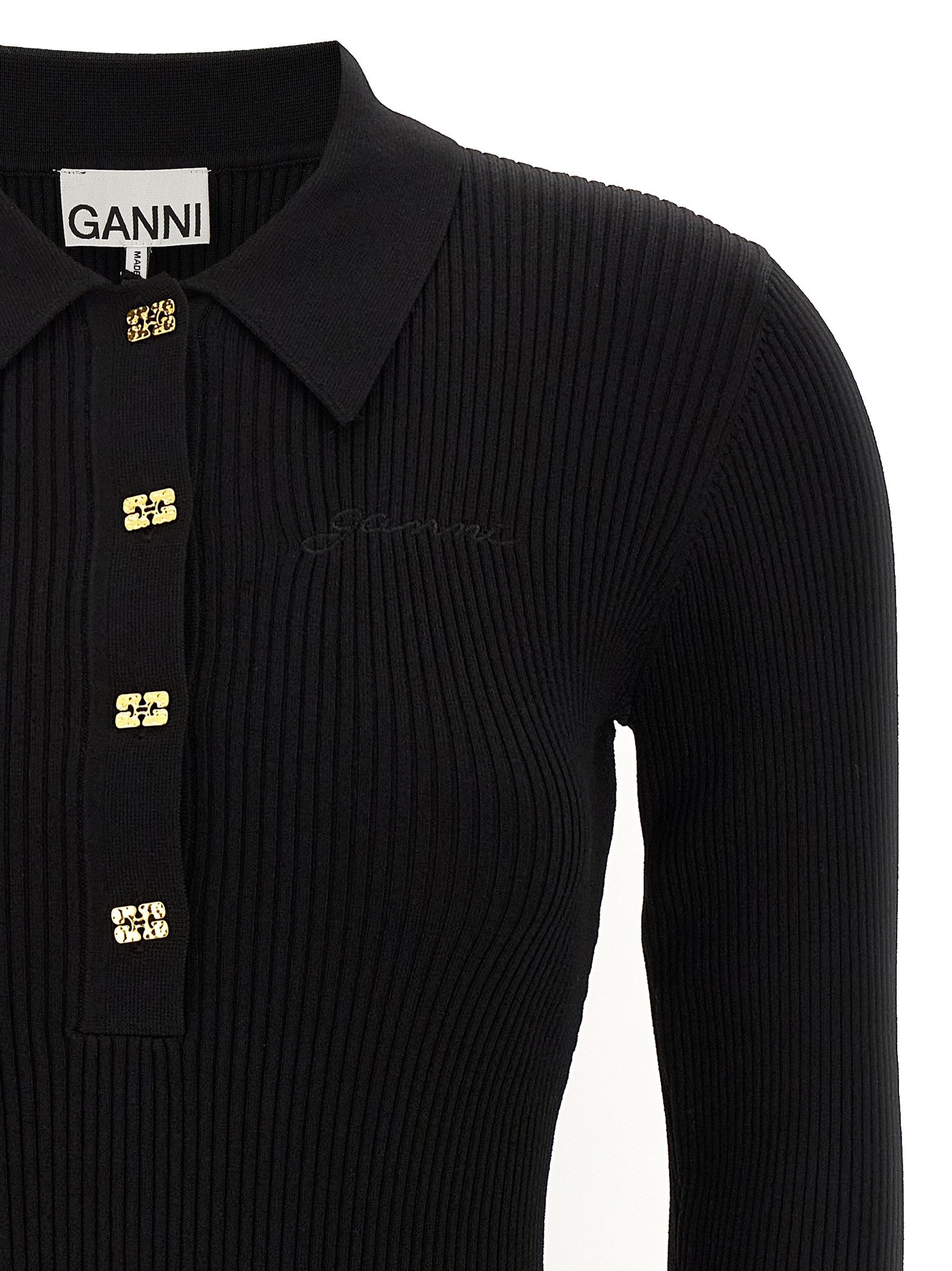GANNI - nan - Black - Dress