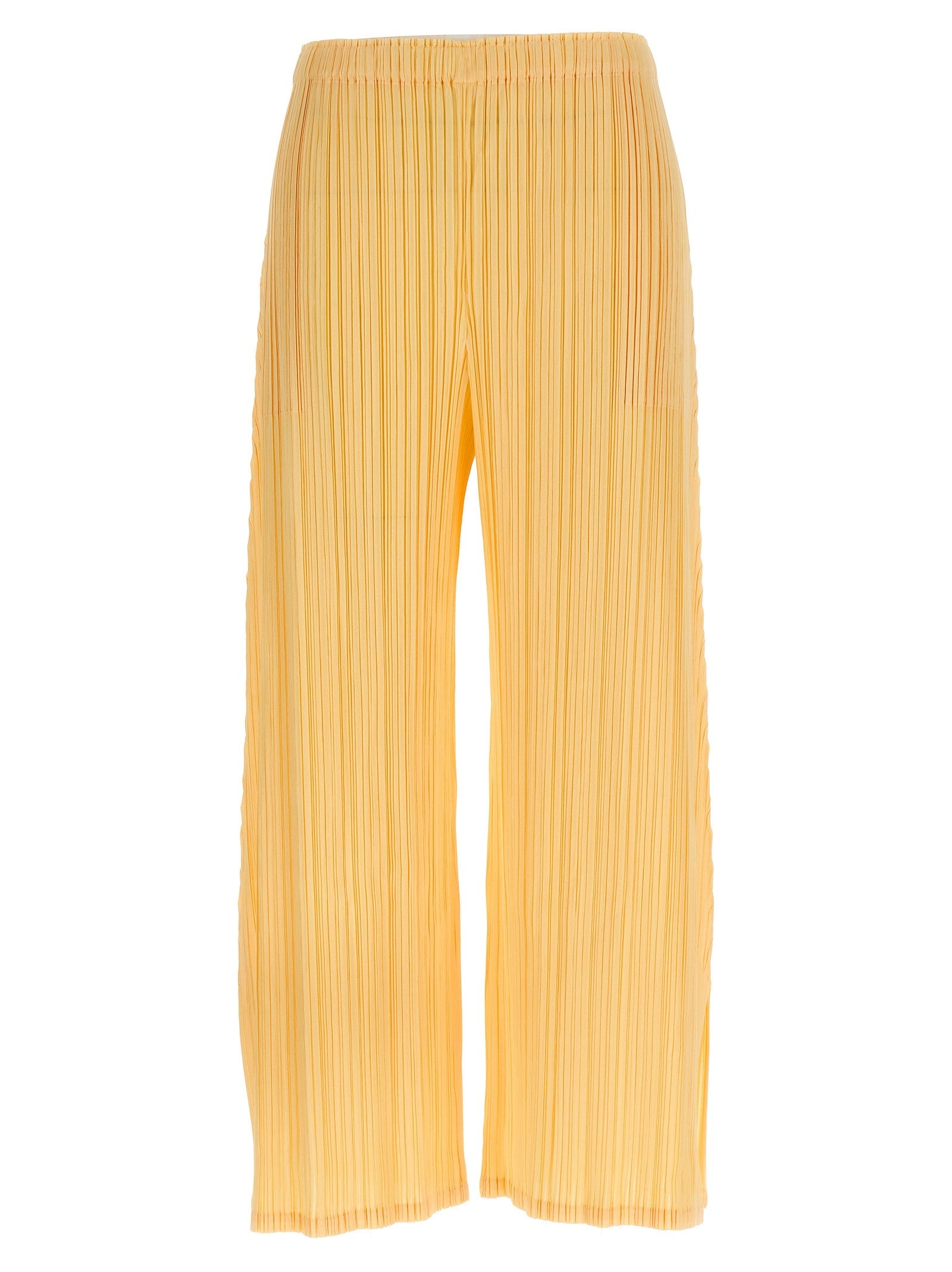 PLEATS PLEASE ISSEY MIYAKE - nan - Yellow - Pants