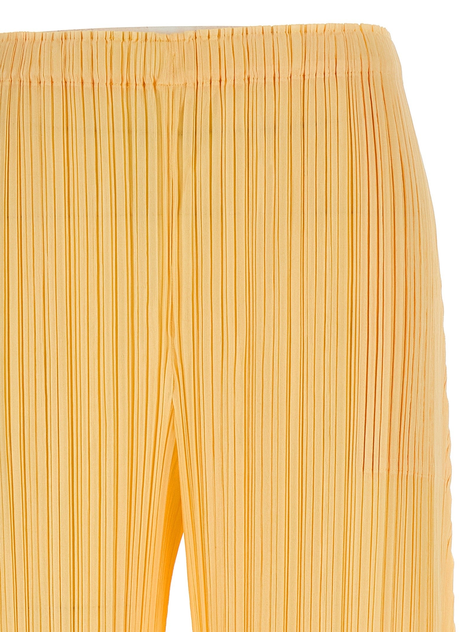 PLEATS PLEASE ISSEY MIYAKE - nan - Yellow - Pants
