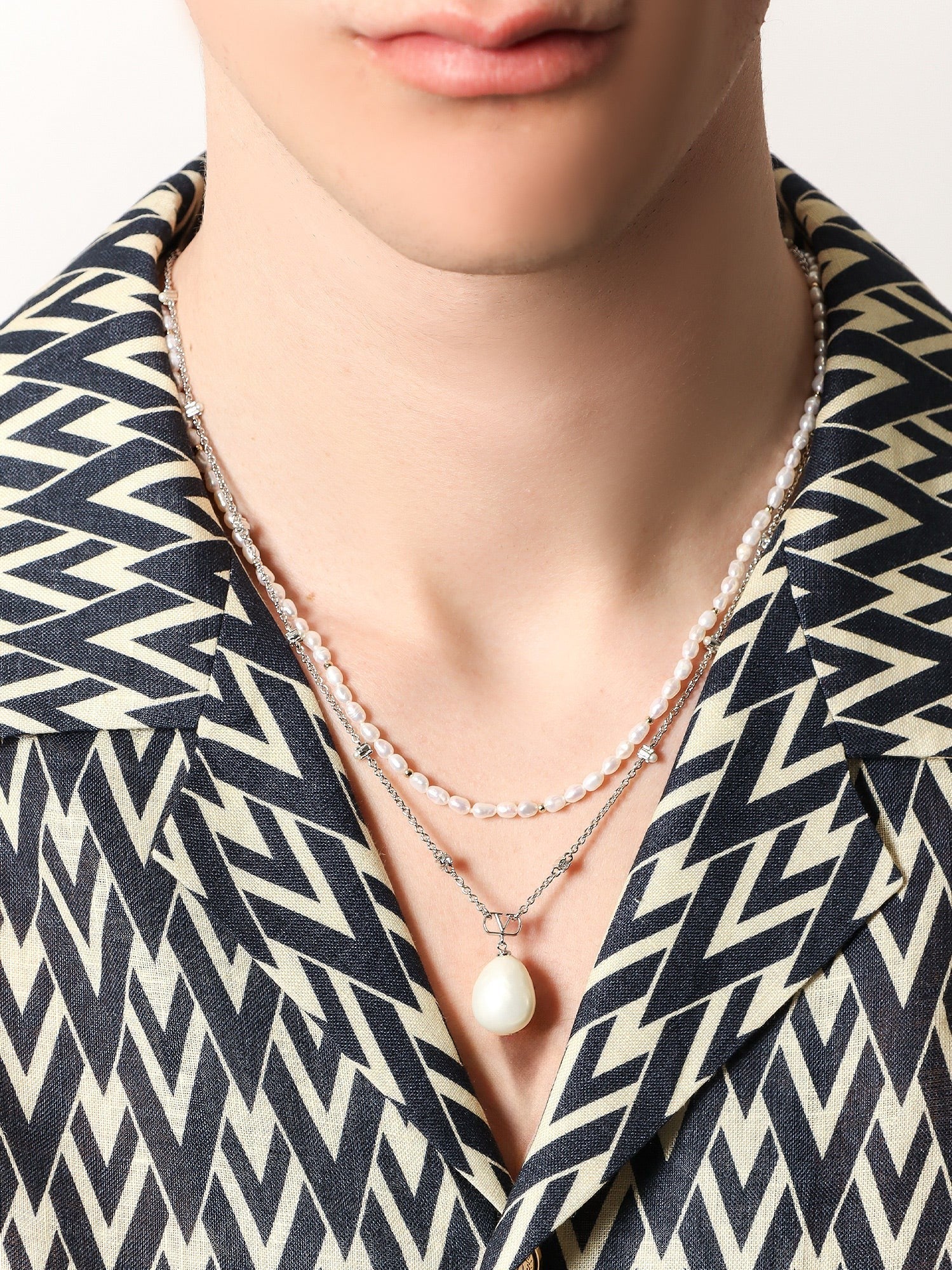 Valentino Garavani - Man - White - Necklace