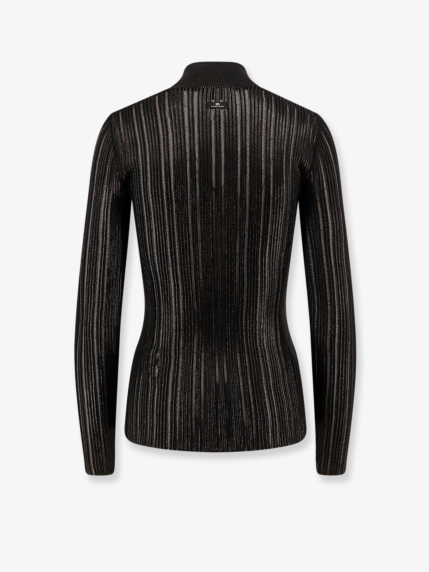 Elisabetta Franchi - Woman - Black - Knit Sweater