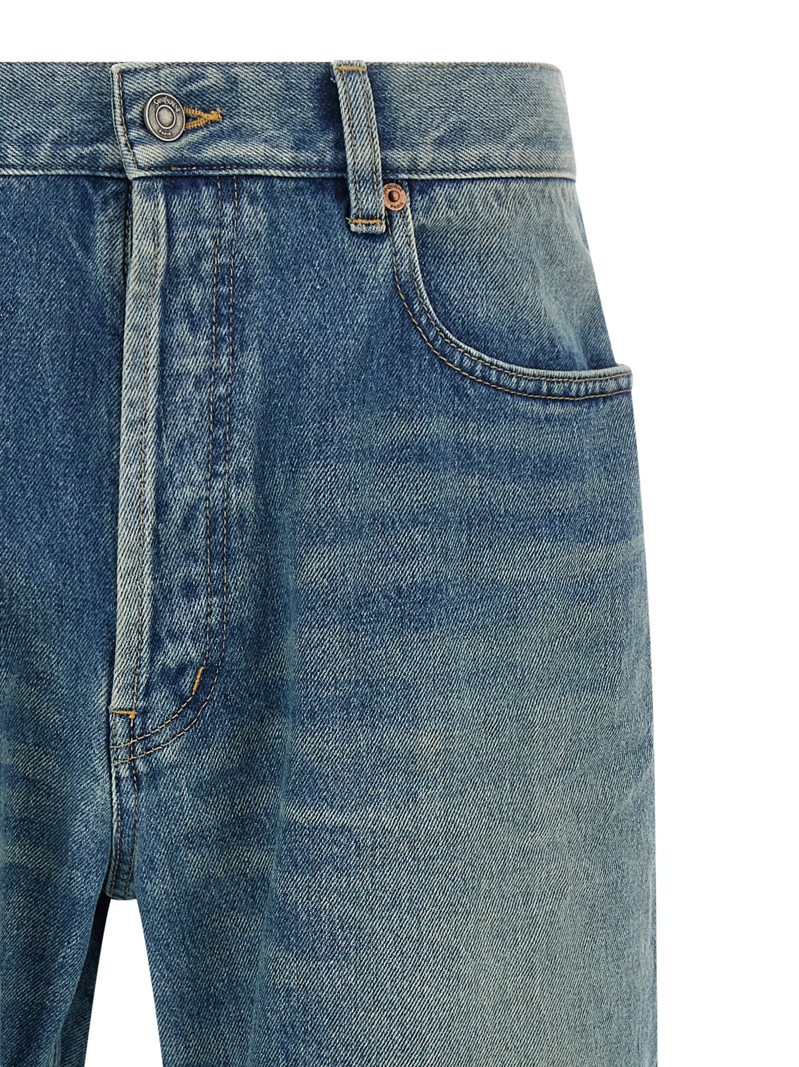 Saint Laurent - nan - Blue - Jeans