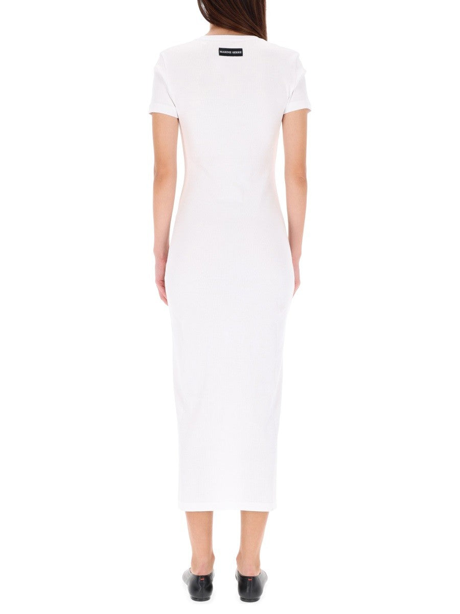 MARINE SERRE - Woman - White - Dress