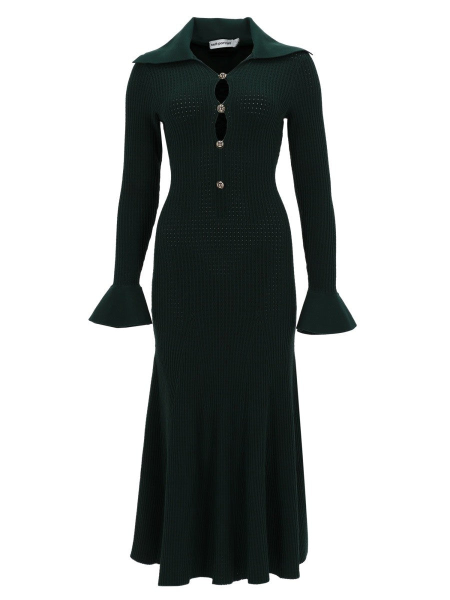 SELF-PORTRAIT - Woman - Green - Dress