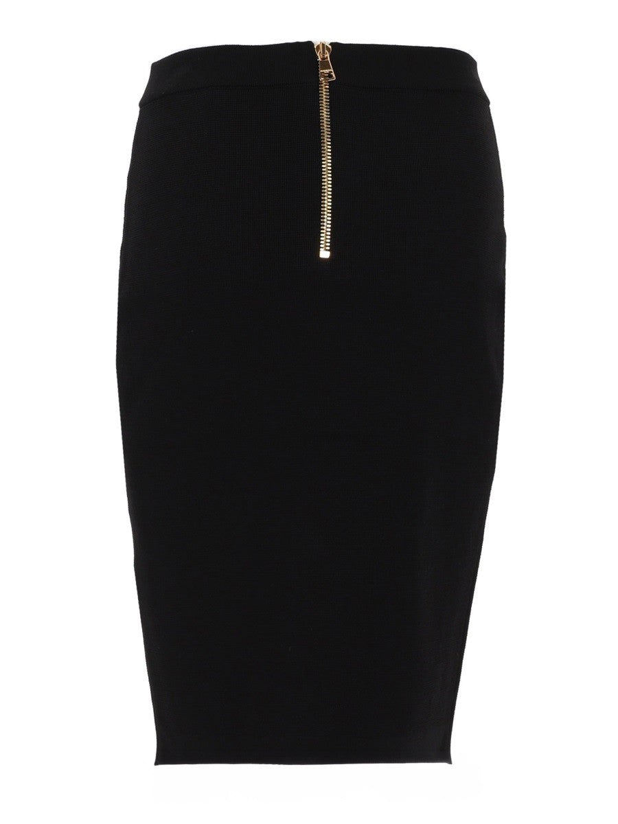 Balmain - Woman - Black - Skirt