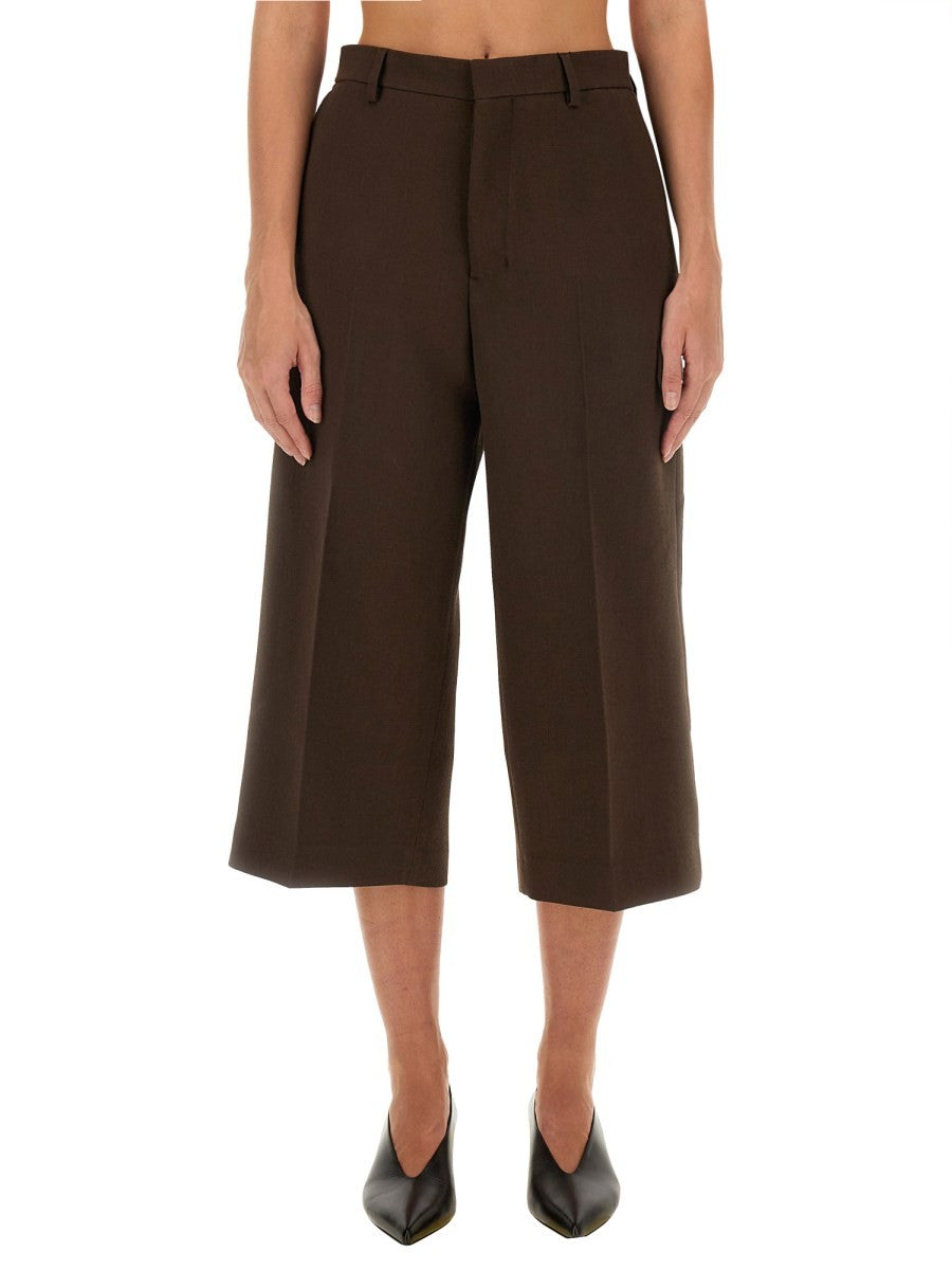 AMI PARIS - Woman - Brown - Shorts
