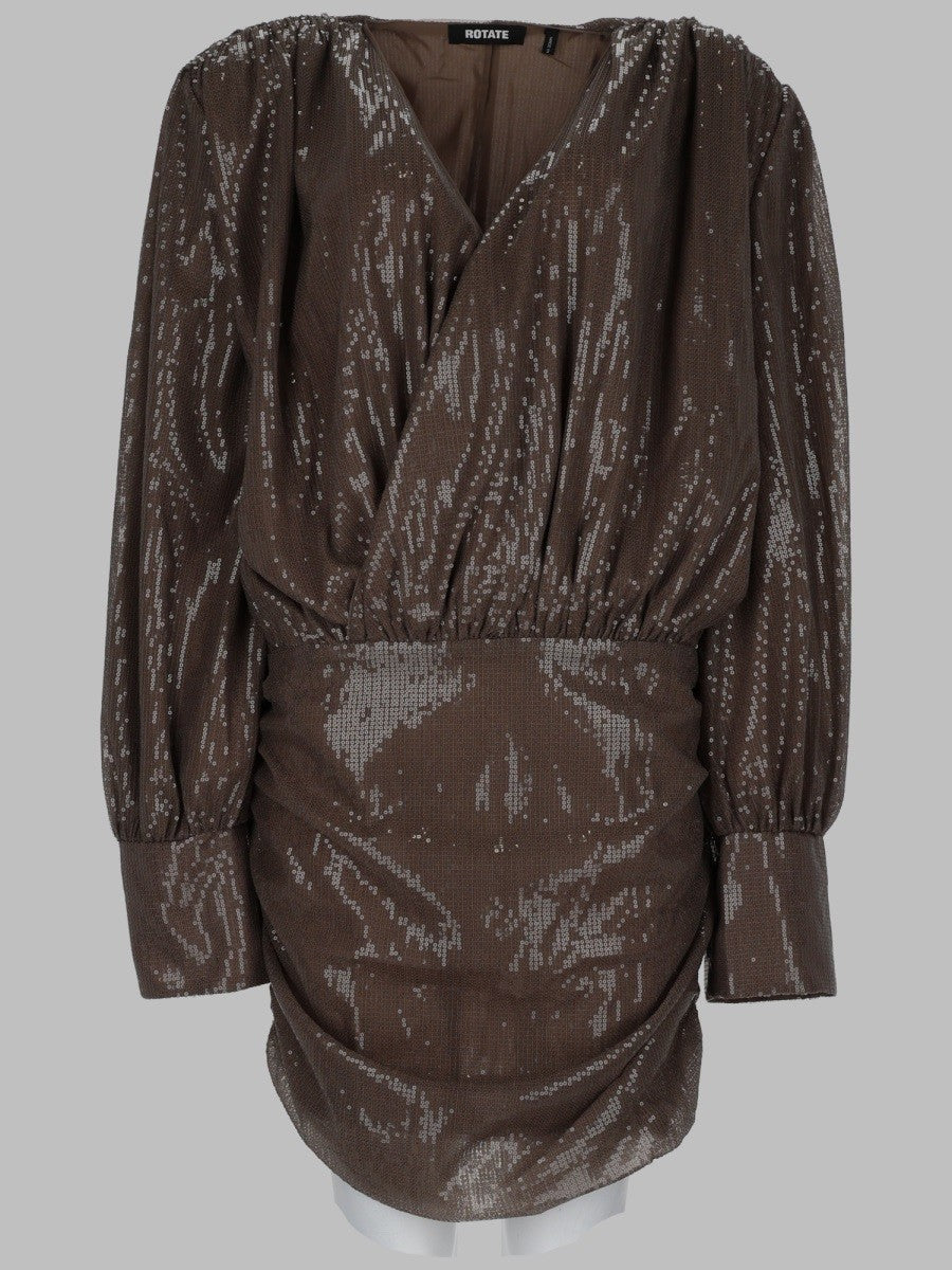 ROTATE - Woman - Brown - Dress