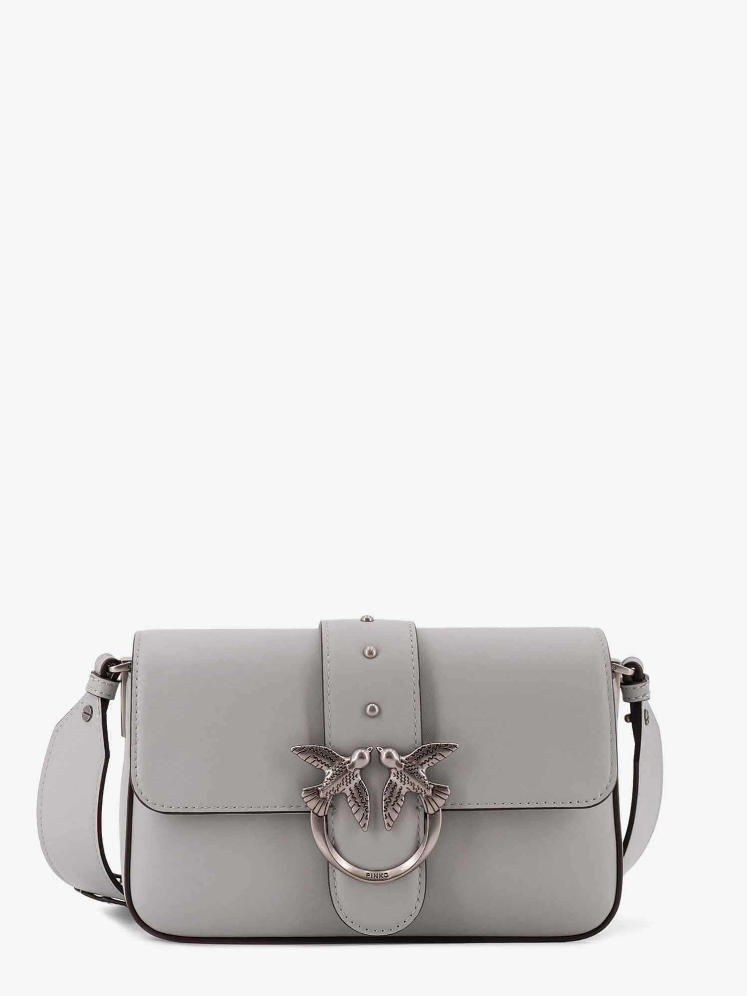 Pinko - Woman - Grey - Crossbody Bag