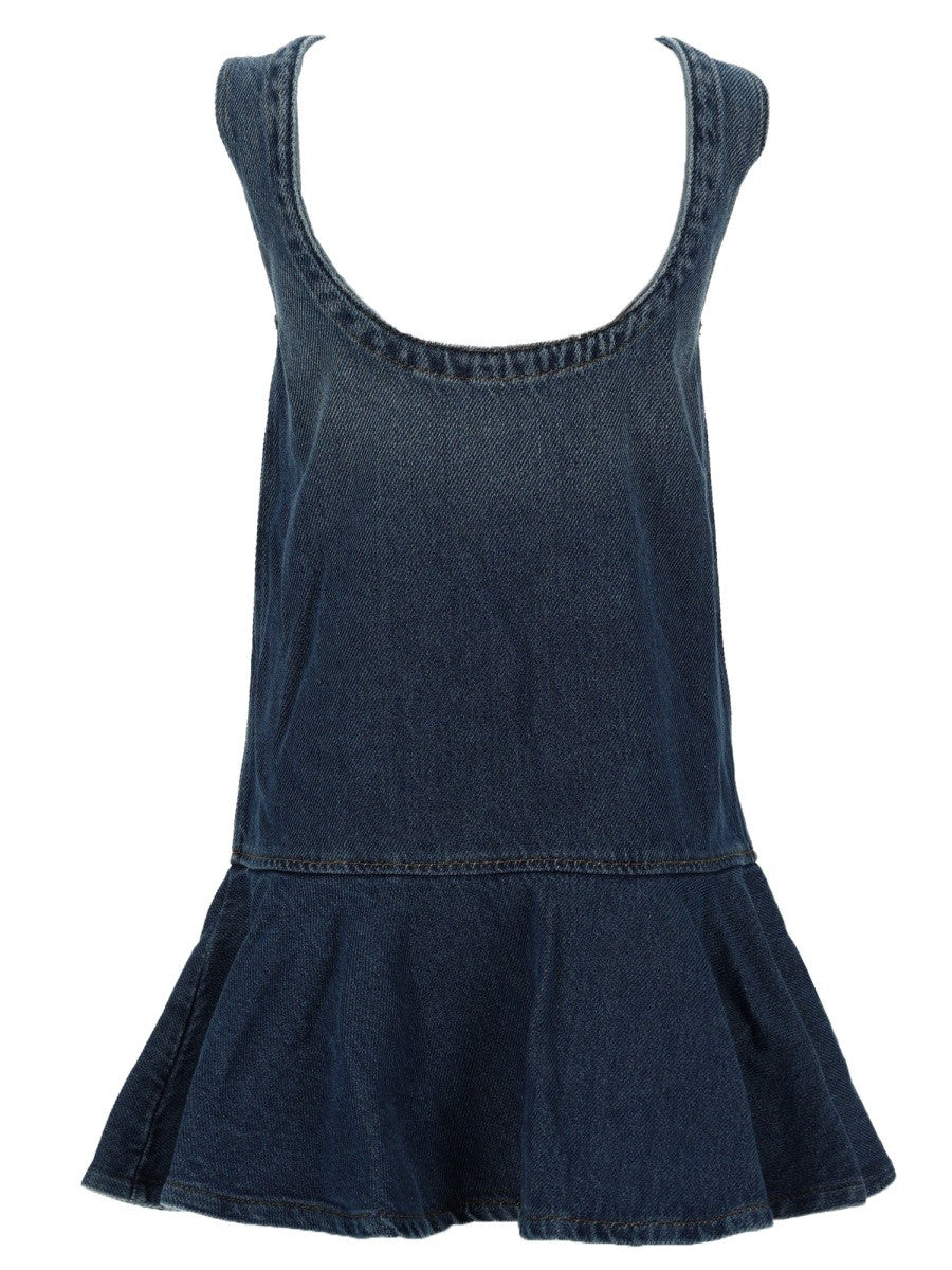 GANNI - Woman - Blue - Dress