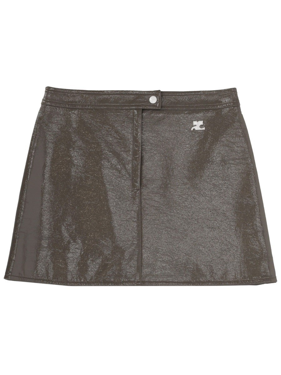 COURREGES - Woman - Brown - Skirt
