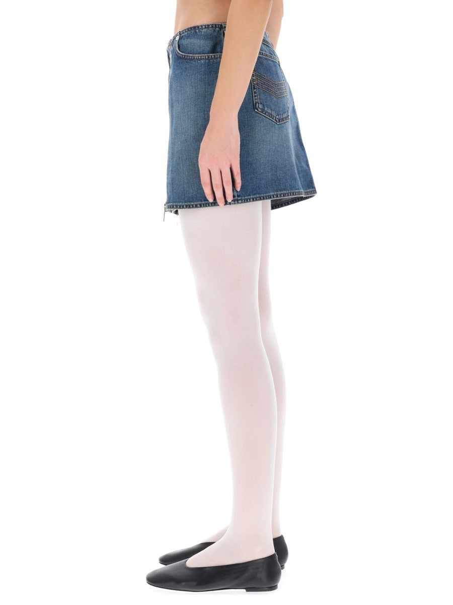 JEAN PAUL GAULTIER - Woman - Blue - Skirt