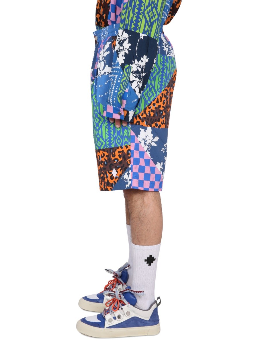 MARCELO BURLON COUNTY OF MILAN - Man - Blue - Shorts