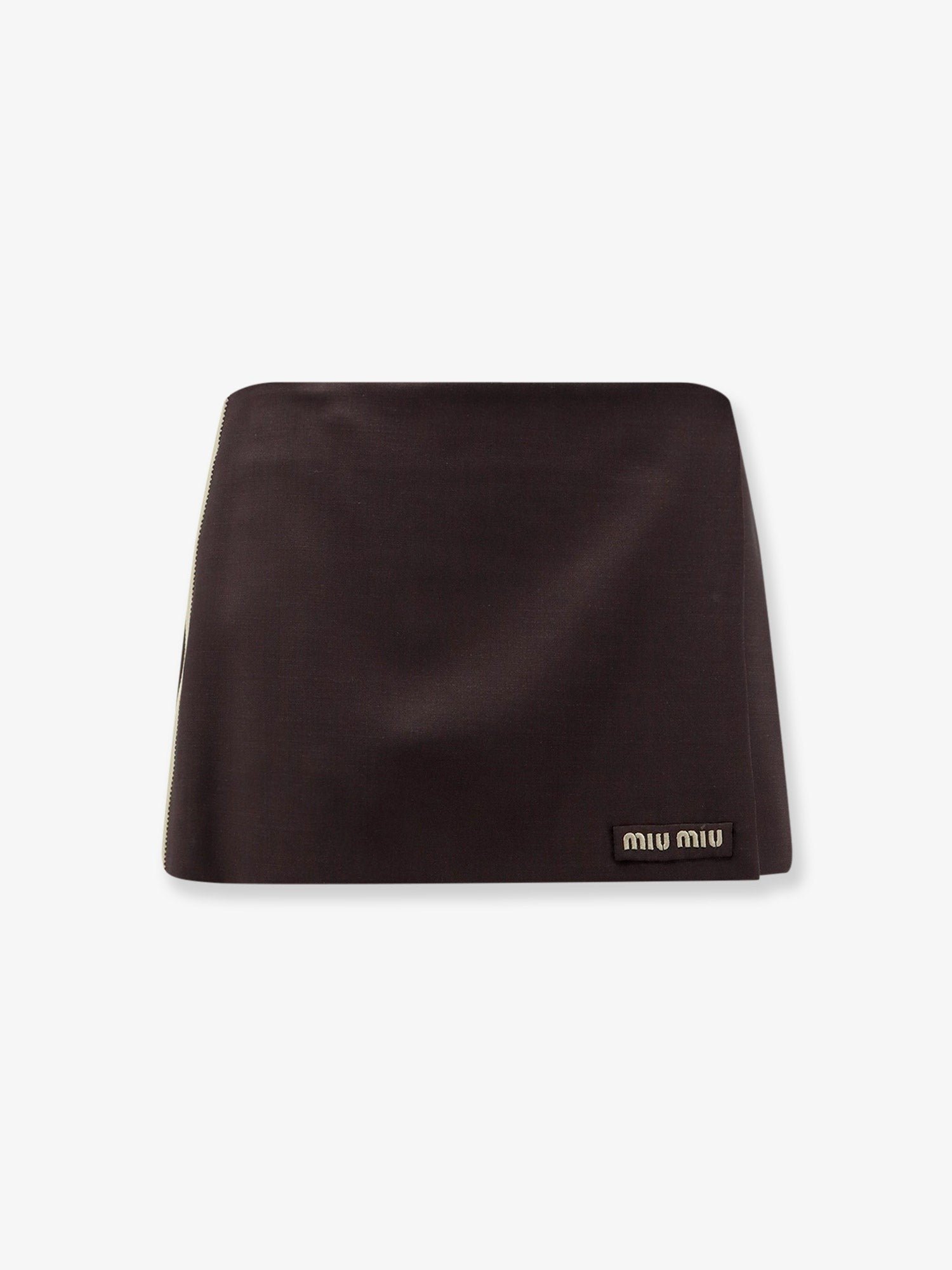 Miu Miu - Woman - Brown - Skirt