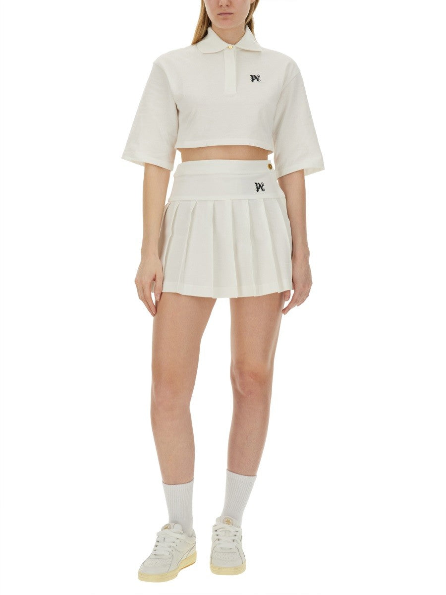 Palm Angels - Woman - White - POLO SHIRT