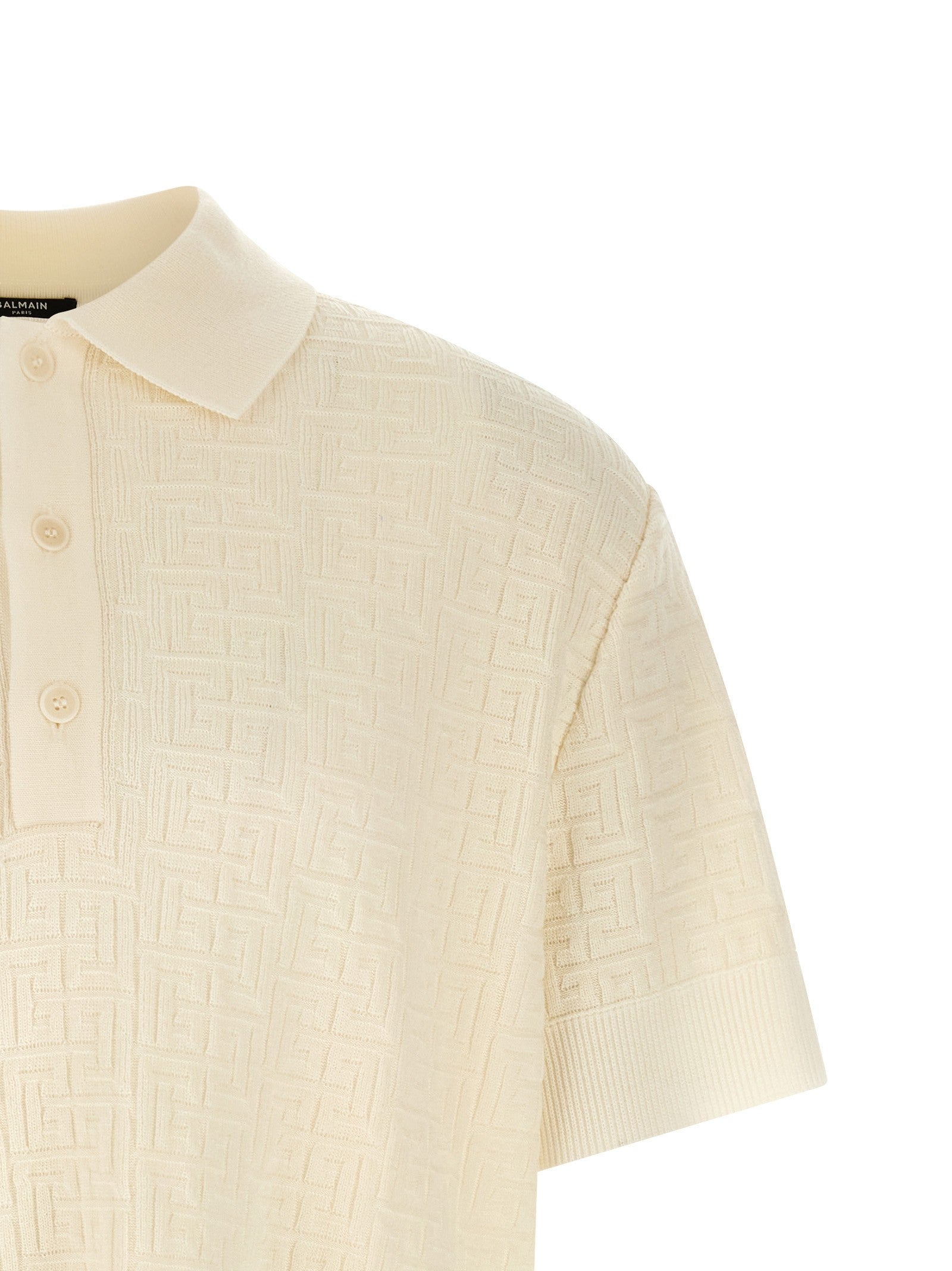 Balmain - nan - White - Polo Shirt