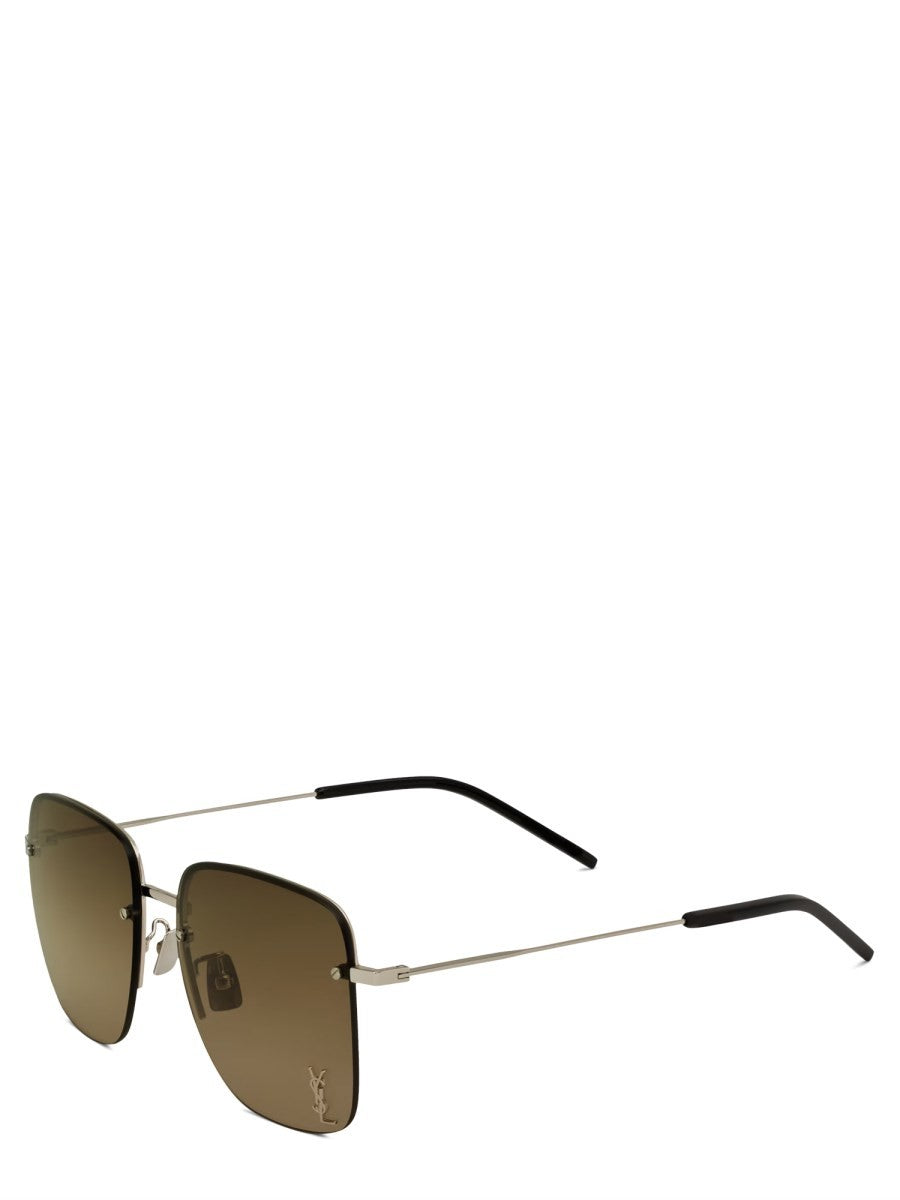 Saint Laurent - Woman - Gold - Sunglasses