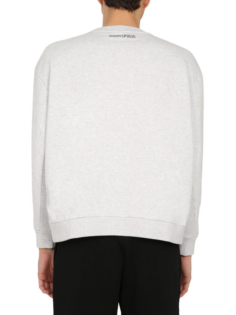 MARCELO BURLON COUNTY OF MILAN - Man - White - Sweatshirt