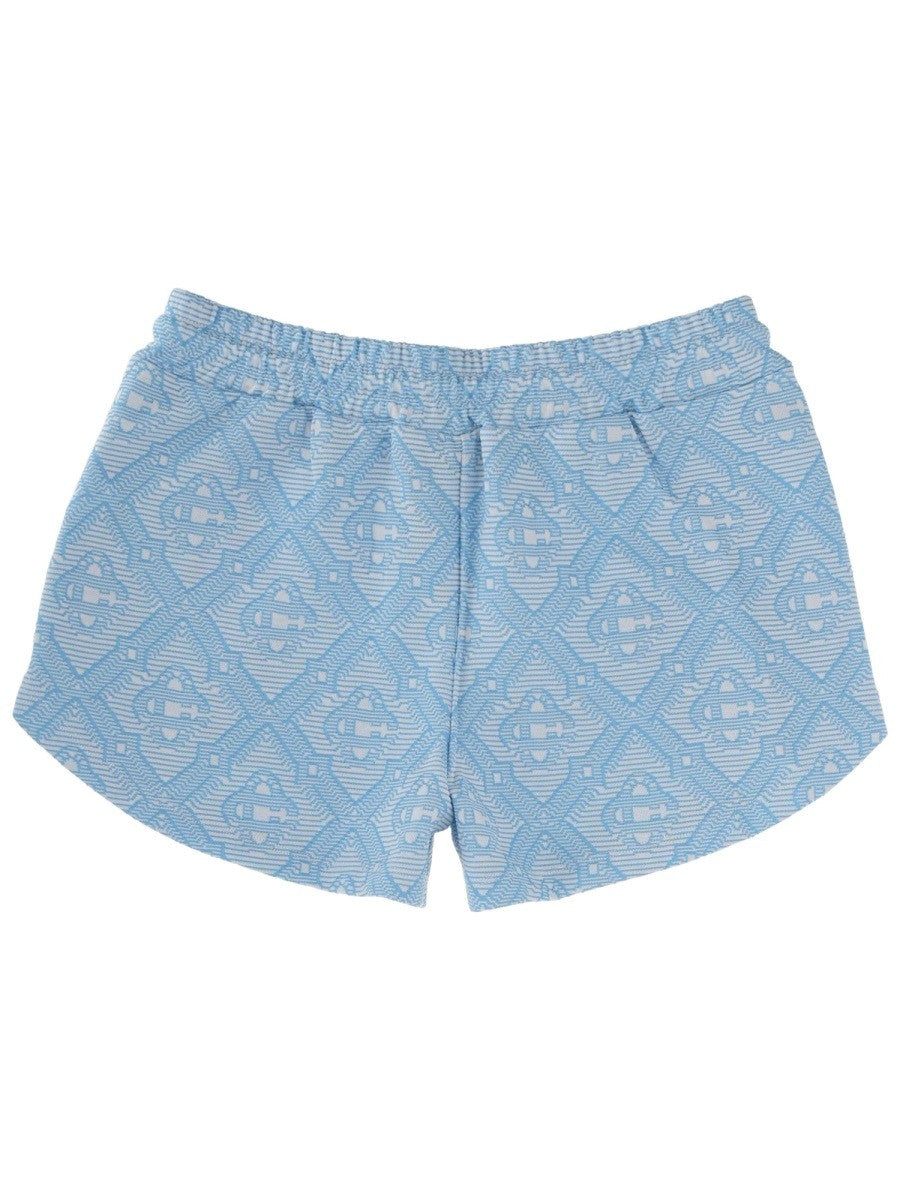 CASABLANCA - Woman - Blue - Shorts