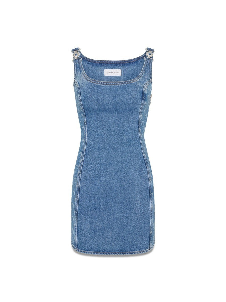 MARINE SERRE - Woman - Blue - Dress