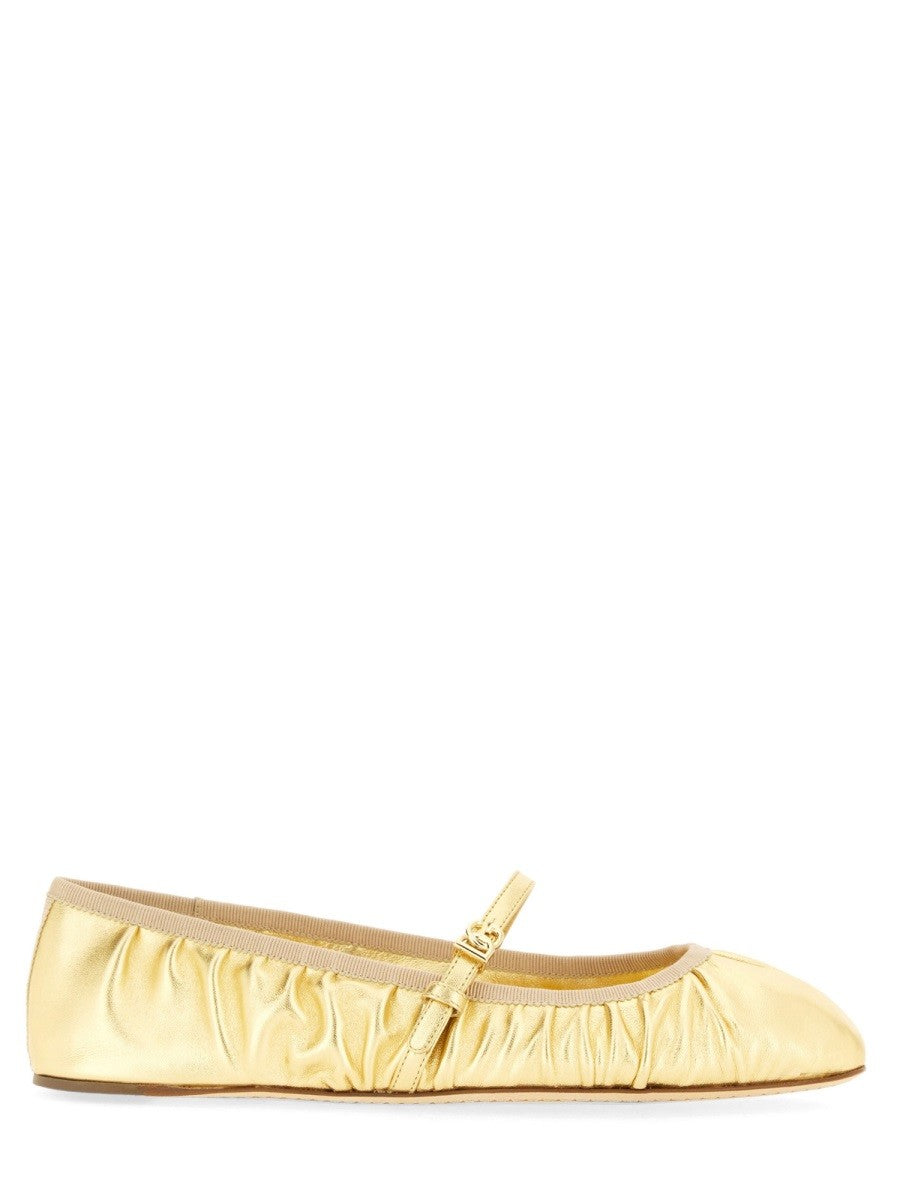 Dolce & Gabbana - Woman - Gold - Flat