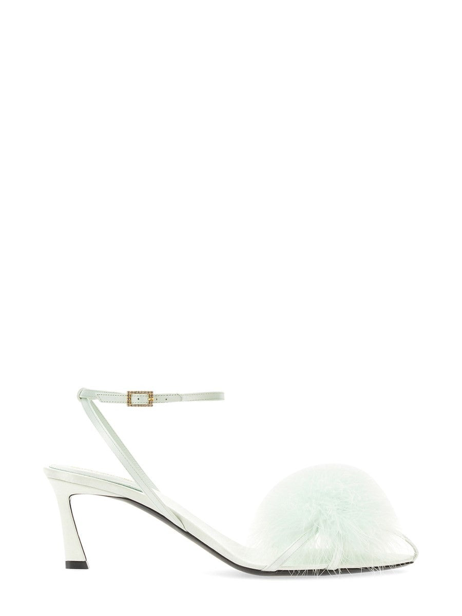 Saint Laurent - Woman - Green - Sandal