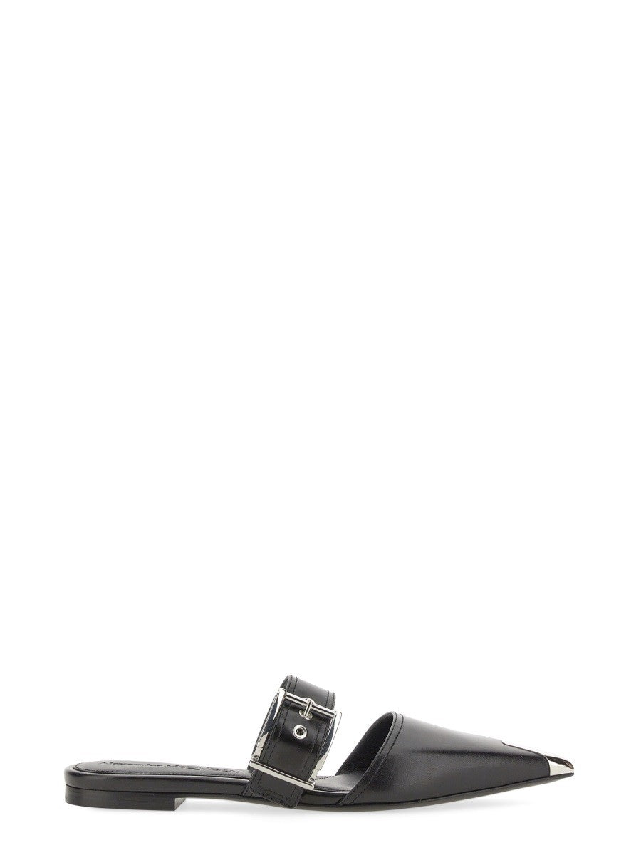 Alexander Mcqueen - Woman - Black - Flat